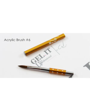 Acrylic Application Brush 6 SKU400 06