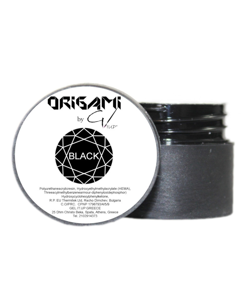 Origami Gel Black Jar Complete
