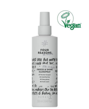 Four Reasons Original Freeze and Shine Hairspray 250ml vegan