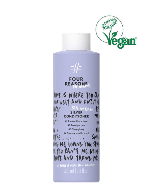 Four Reasons Original Silver Conditioner 300ml vegan