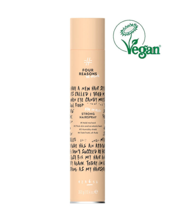 Four Reasons Original Strong Hairspray 500ml vegan