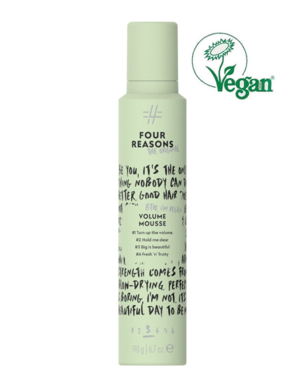 Four Reasons Original Volume Mousse 200ml vegan