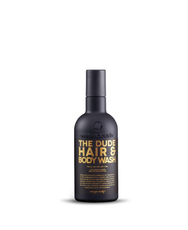 waterclouds the dude hair body wash